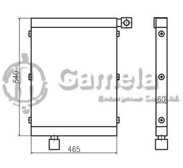 B510242 - Oil Cooler for DX60