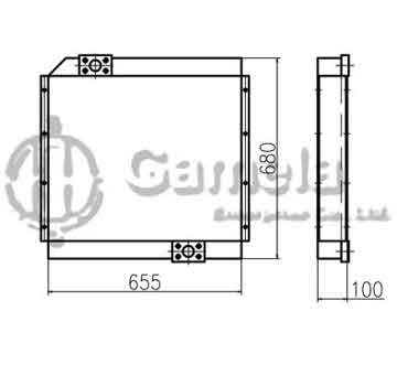 B510244 - Oil Cooler for FNK103