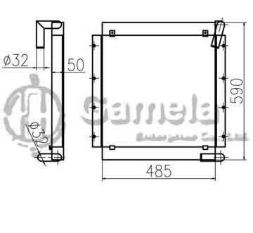 B510263 - Oil Cooler for CT18