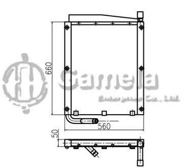 B510284 - Oil Cooler for DH80GOLD S75-V