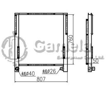 B510311 - Oil Cooler for LG6225