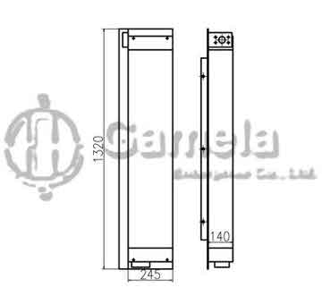 B510326 - Oil Cooler for WR2000 OEM: CAR：