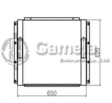 B510350 - Oil Cooler for E120B