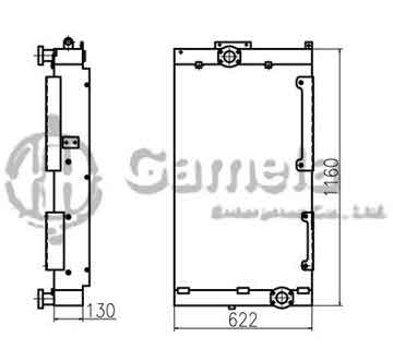 B510355 - Oil Cooler for R385-9