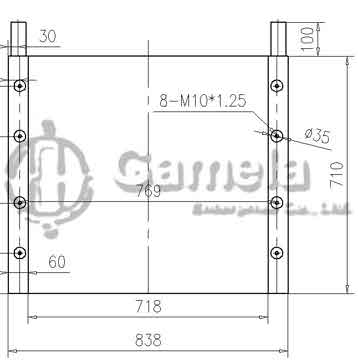 B510369 - Oil Cooler for SK220