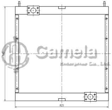 B510423 - Oil Cooler for EC360B老 OEM: 14515077