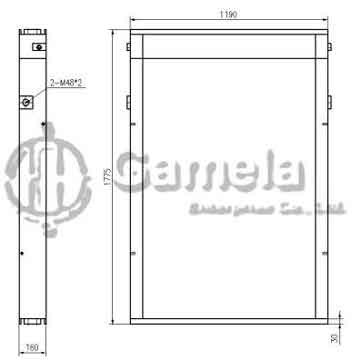 B510492 - Oil Cooler for PC5500