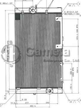 B510506 - Oil Cooler for R320LC-9 OEM: 11Q9-40532