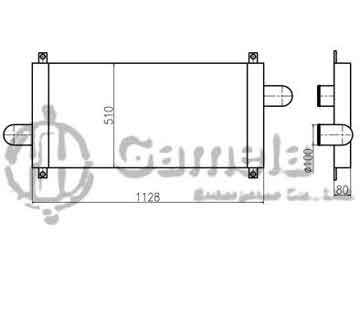 B620040 - Intercooler for DH370-7 DH420-7 DH500-7