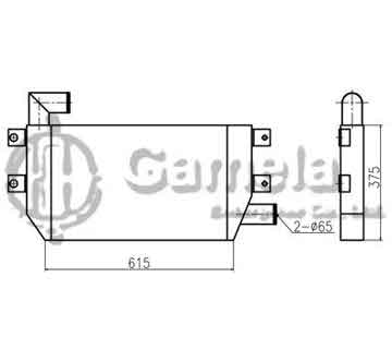 B620058 - Intercooler for E323D