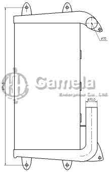 B620085 - Intercooler for EC210B老 OEM: 14505730
