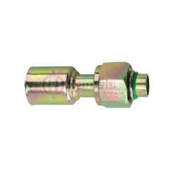 BC - METAL STRAIGHT FEMALE O-RING