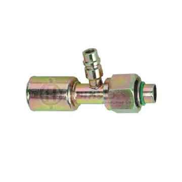 BD - METAL STRAIGHT FEMALE O-RING WITH SWITCH OR SERVICE PORT