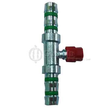 DI - Heavy Duty Pipe Fitting-- Straight Connection Fitting with High Pressure Valve
