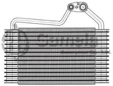 EVK-66090 - Evaporator Core 73×340×178 Chevrolet CAVALIER,Z24 OE: 30564181/3059973