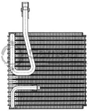 EVK-66314 - Evaporator Core 90×255×236 Ford METRO/SPRINT/PRIZM OE: 88501-12350/88501-01020