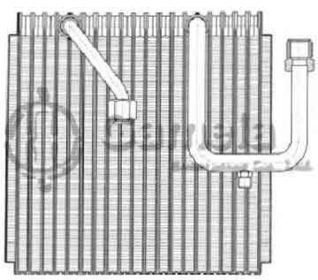 EVK-66341 - Evaporator Core 74×235×250 EX200-5