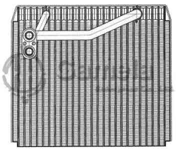 EVK-66456 - Evaporator Core 60×235×279 Hyundai SANTA FE OE: 97140-2B700