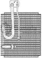 EVK-66502 - Evaporator Core 74×235×250 Isuzu TRUCK 393 CXZ