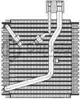 EVK-66639 - Evaporator Core 90×235×227 Mazda PROTÉGÉ/SPECTRA