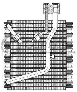 EVK-66640 - Evaporator Core 90×235×227 Mazda PROTÉGÉ