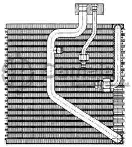 EVK-66739 - Evaporator Core 85×235×225 Mitsubishi MMC BIG C/W VALVE