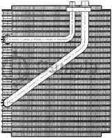 EVK-66781 - Evaporator Core 74×235×262 Nissan BLUEBIRD