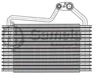 EVK-66915 - Evaporator Core 73×340×178 GRAND AM OE: 30564181/3059973