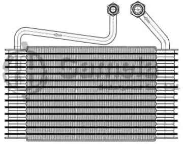 EVK-66917 - Evaporator Core 73×340×178 LEMANS OE: 15-6388/3053948/3090511