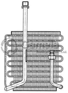 EVK-67069 - Evaporator Core 44×230×243 Toyota HILUX