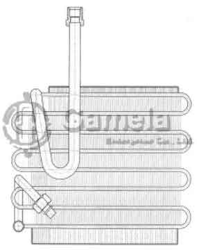 EVK-67119 - Evaporator Core 100×270×226 Toyota TERCEL