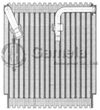 EVK-67149 - Evaporator Core 90×235×215 ALUMINIO