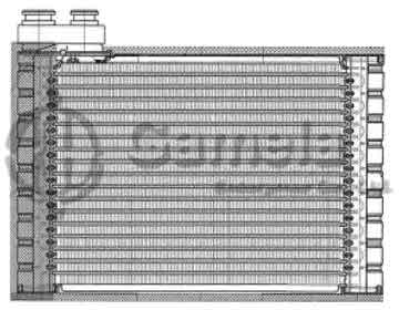 EVK-67179 - Evaporator Core 38×129×205