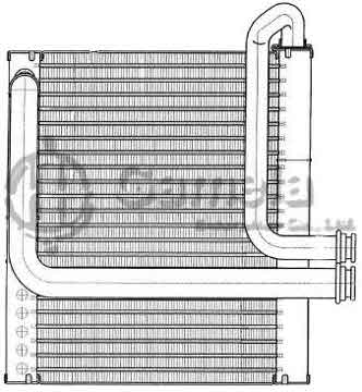 EVK-67455 - Evaporator Core 38×179×170