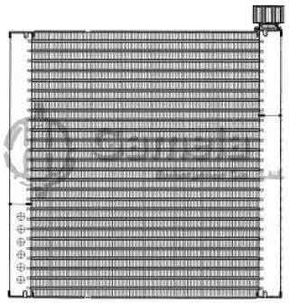 EVK-67458 - Evaporator Core 38×210×225