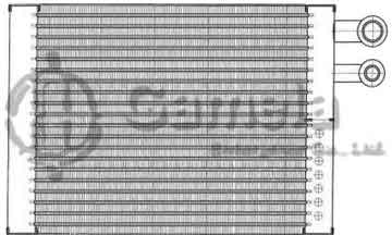 EVK-67512 - Evaporator Core 49×167×250