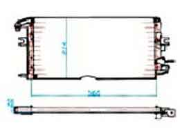 GCT1184 - Condenser for TOYOTA PKU 94-96 OEM: 8846035130; STC