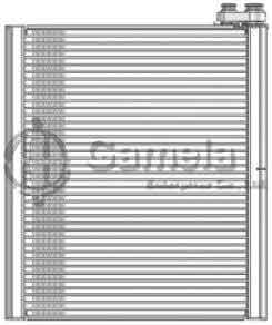 GE255023 - Evaporator for TOYOTA 4 RUNNER CRUISER / LEXUS Gx470 03-08 OEM: 8850135130