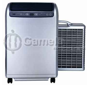 HEA005R-32 - Split Mobile Air Conditioner with Remote Controller, Silver Coating, Cooling Capacity 15,100 BTU, 230V-1-50HZ, R-32