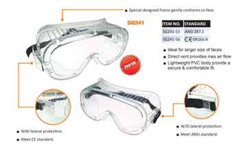 SG5241-US - Snug Impact Goggle