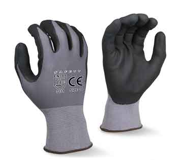 SL54560 - Nitrile foam coated glove for Material Handling, Masonry Work, Hardware tools, Auto Assenbly, Landscaping, paint printing, Machinery Maintenance