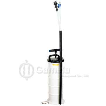 TH59027 - PNEUMATIC/MANUAL OPERATION FLUID EXTRACTOR 6.5L+TUBES ORGANIZER